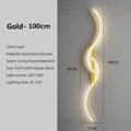 Lámpara de Pared LED Minimalista — Barra Larga Regulable