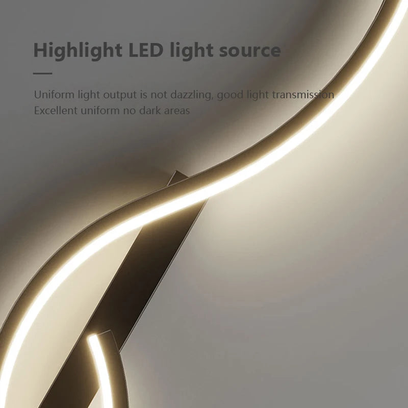 Lámpara de Pared LED Minimalista — Barra Larga Regulable