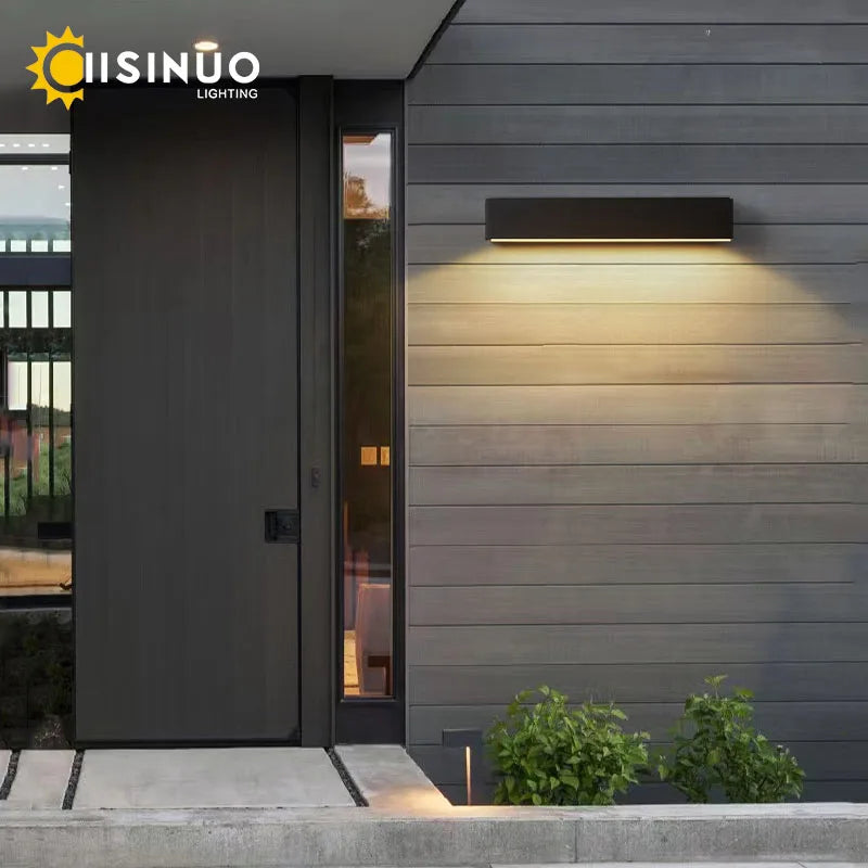 Aplique de Pared LED Exterior IP65 — Iluminación para Patio y Fachada